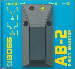 Boss AB-2 Pedale Fußschalter Elektroakustische Instrumente, E-Gitarre und E-Bass