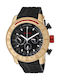 Redline RL-10123 Watch with Black Rubber Strap