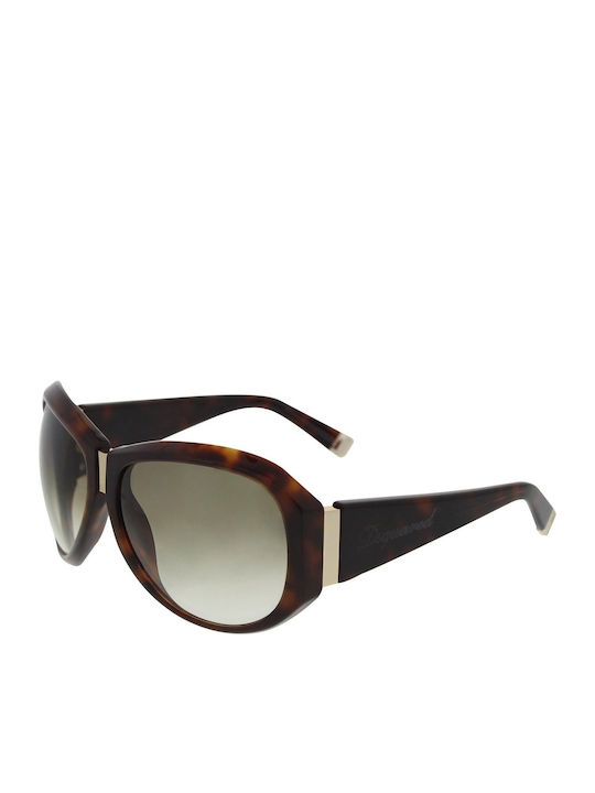 Dsquared2 Women's Sunglasses with Brown Plastic...