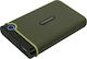 Transcend StoreJet 25M3 USB 3.0 External 2.5" HDD 1TB Military Green