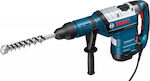 Bosch GBH 8-45 DV Professional Hammer Rotary Power 1500W mit SDS Max Cassette & Machine Cloth & Grease Tube