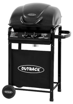 Outback Omega 100 Gas Grill with 2 Burners and Infrared Hob