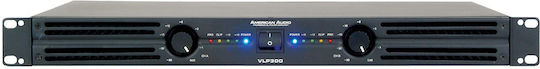 American Audio VLP-300 Усилвател на мощност Усилвател на PA 2 канала 150W/4Ω 100W/8Ω с вентилационна система