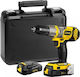 Stanley Percussive Drill Driver Battery 18V 2x1.5Ah