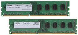 Mushkin Essentials 8GB DDR3 RAM cu 2 module (2x4GB) și Viteză 1600 pentru Desktop