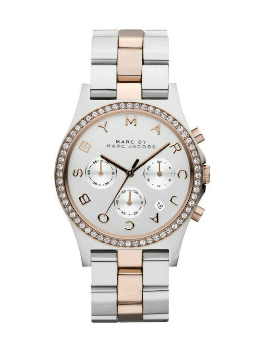 Marc Jacobs Ρολόι Μπαταρίας με Μεταλλικό Μπρασελέ