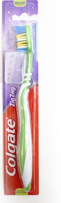 Colgate Zig Zag Manual Toothbrush Medium Green 1pcs