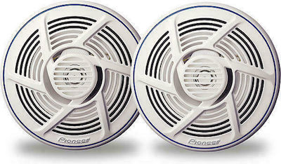 Pioneer Set difuzoare marine Impermeabile 6.5" cu 30W RMS Alb