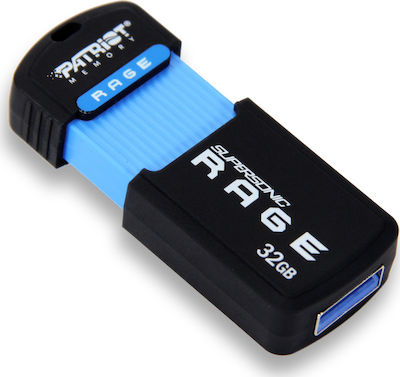 Patriot Supersonic Rage XT 32GB USB 3.0 Stick Μαύρο