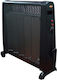 Kerosun Θερμοπομπός Δαπέδου 2500W Mica 64.8x71cm Μαύρος