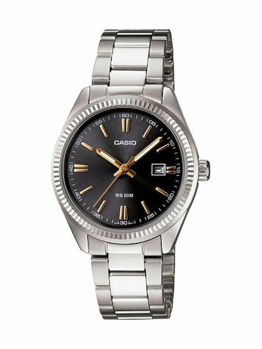 Casio Womens Watch 30mm Battery With Silver Ste...
