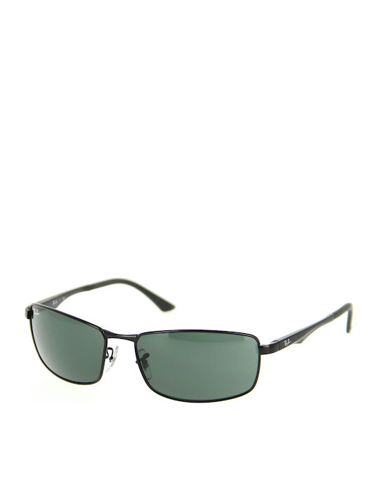 Ray Ban Unisex Γυαλιά Ηλίου με Μαύρο Μεταλλικό Σκελετό και Πράσινο Φακό