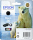 Epson 26 Original InkJet Printer Ink Black (C13T26014010 C13T26014012)