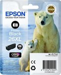 Epson 26XL InkJet Printer Ink Photo Black (C13T26314010 C13T26314012)