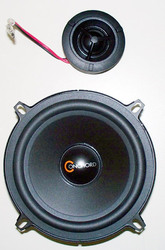 Conchord Set Auto-Lautsprecher C5 Autolautsprecher 5.25" mit 100W RMS (2 Weg)