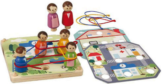 Plan Toys Daily Activity Play Educational Game Knowledge made of Wood for 3+ years Years Old