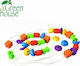 Plan Toys Lacing Toy Beads made of Wood for 36++ Months