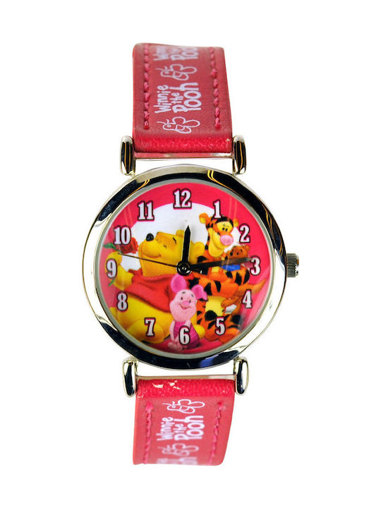 Kids Analog Watch with Leather Strap