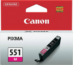 Canon CLI-551 Cartuș de cerneală original pentru imprimante InkJet Magenta (6510B001)