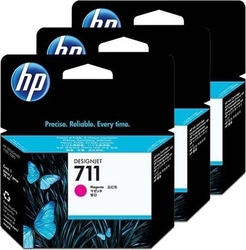 HP 711 Original InkJet Printer Ink Magenta (CZ1...