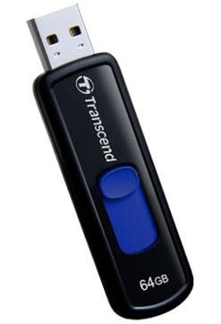 Transcend JetFlash 760 64GB USB 3.0 Stick Black