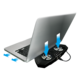 Arctic Nc A02 Cooling Pad για Laptop έως 19" με 2 Ανεμιστήρες