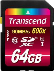 Transcend Ultimate 600x SDXC 64GB Clasa 10 U1 UHS-I