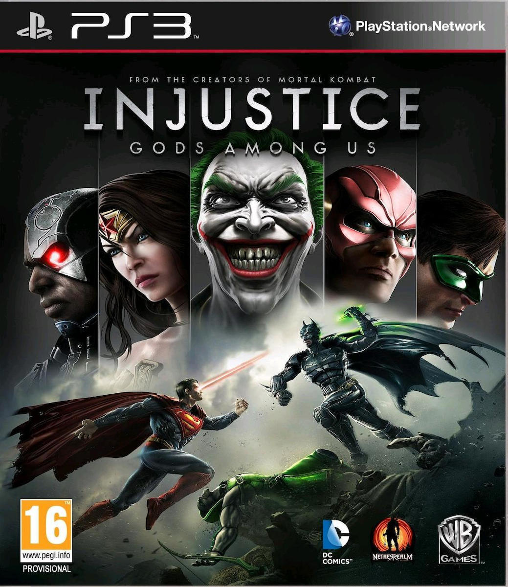 Injustice gods among us ps3 управление