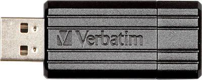 Verbatim Store 'n' Go Pinstripe 128GB USB 2.0 Stick Schwarz