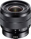 Sony Crop Φωτογραφικός Φακός 10-18mm f/4 Wide Angle Zoom για Sony E Mount Μαύρος