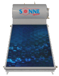Sonne Phaethon Ηλιακός Θερμοσίφωνας 160 λίτρων Glass Διπλής Ενέργειας με 2.4τ.μ. Συλλέκτη