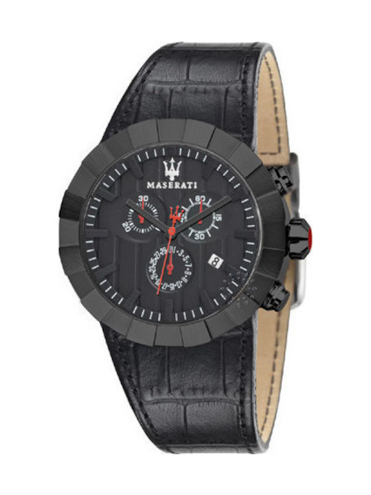 Maserati R8871603001 Ρολόι Μπαταρίας με Δερμάτινο Λουράκι Maserati R8871603001 Ρολόι Μπαταρίας με Δερμάτινο Λουράκι