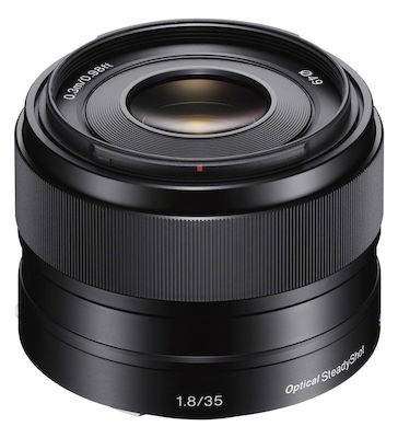 Sony Crop Camera Lens 35mm f/1.8 Steady for Sony E Mount Black