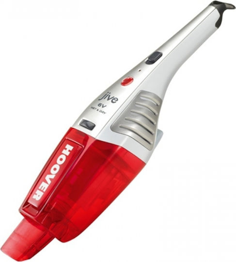 Hoover SJ 60WWR6 Rechargeable Handheld Vacuum 6V Red