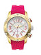 Vogue Spirit Chronograph Fuchsia Rubber Strap