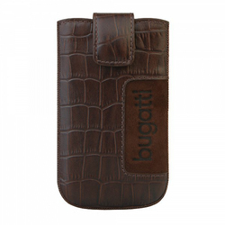 Bugatti SlimCase leather Croco M Чантичка до 3.5" Кафяв 2077582