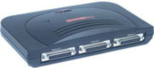 Longshine LCS-PS130 Server de imprimare Parallel 3x Managementul WEB SMB