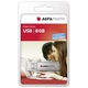 AgfaPhoto 8GB USB 2.0 Stick Ασημί