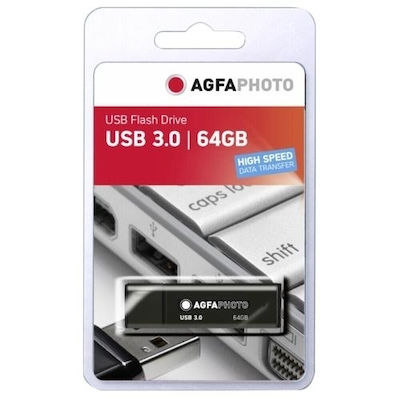 AgfaPhoto 64GB USB 3.0 Stick Black