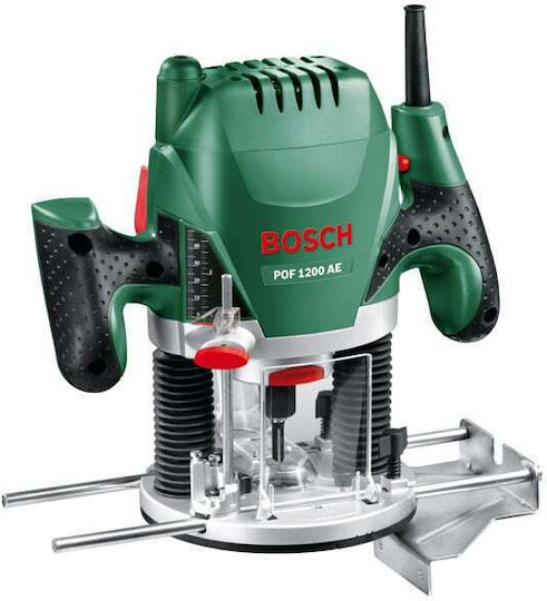 Bosch POF 1200 AE Plunge Router 1200W with Speed Control and with Suction System