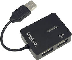 LogiLink USB Хъб с 4 Порта (USB-A) UA0139 LogiLink USB Хъб с 4 Порта (USB-A) UA0139