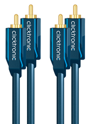Clicktronic 70376 RCA male - RCA male 0.5m