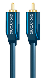 Clicktronic 70446 RCA male - RCA male 3m