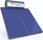 Λατο Ηλιακός Θερμοσίφωνας 200 λίτρων Glass Διπλής Ενέργειας με 3τ.μ. Συλλέκτη