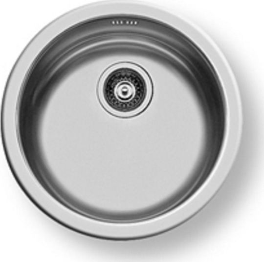 Pyramis CR 100034001 Drop-In Мивка Inox Сатен Ш45xД45см Сребрист