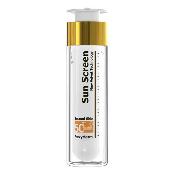 Frezyderm Sun Screen Velvet Αδιάβροχη Αντηλιακή Κρέμα Προσώπου SPF50 50ml