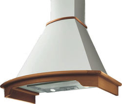 Elica Coraline WH/A/90 Καμινάδα 90cm Λευκή Elica Coraline WH/A/90 Καμινάδα 90cm Λευκή