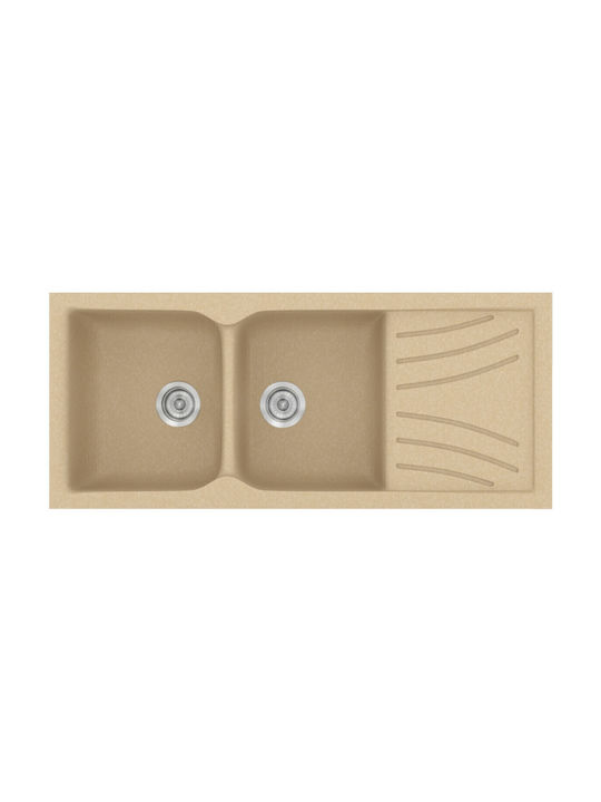 Sanitec Classic Undermount Sink Synthetic Grani...