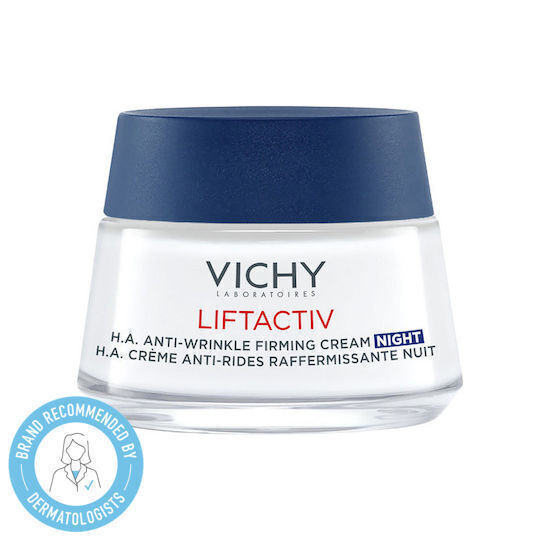 Vichy Liftactiv Hyaluronic Specialist H.A. Κρέμα Προσώπου Νυκτός για Αντιγήρανση & Σύσφιξη με Υαλουρονικό Οξύ 50ml