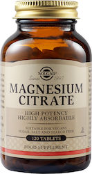 Solgar Magnesium Citrate 200мг 120 табове